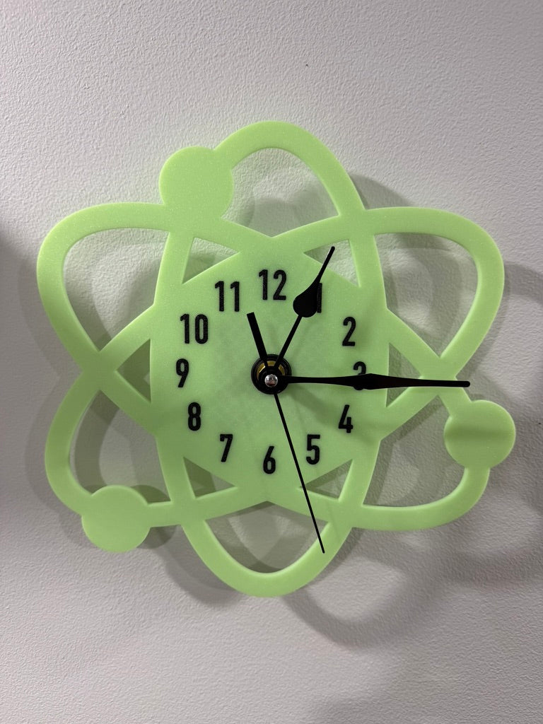 L'horloge atomique - Phosphorescente