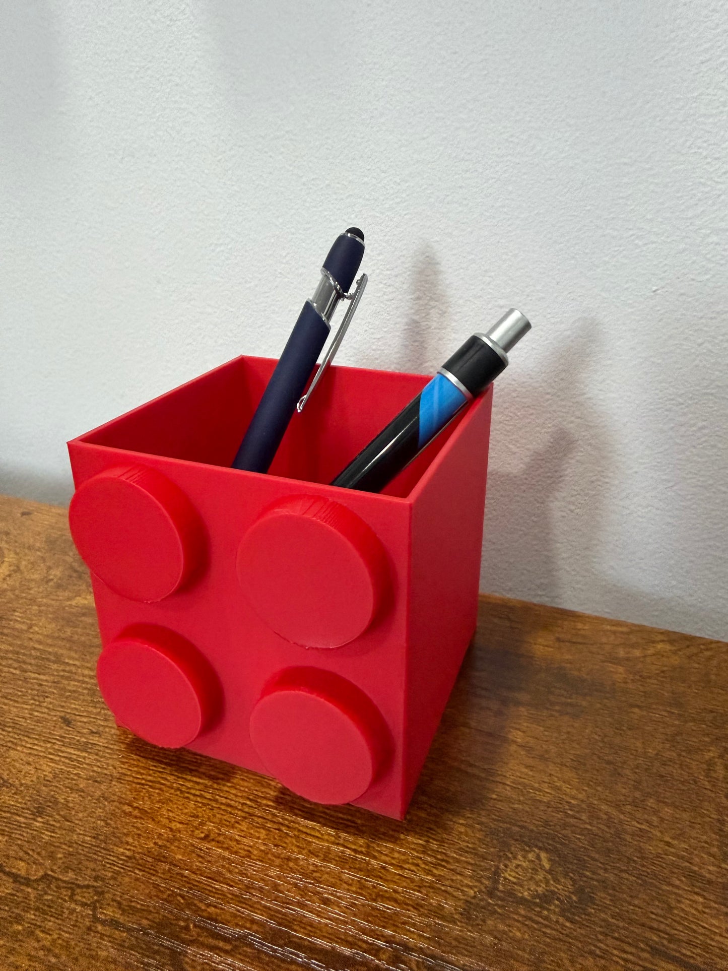 Pot à crayons inspiré de Lego