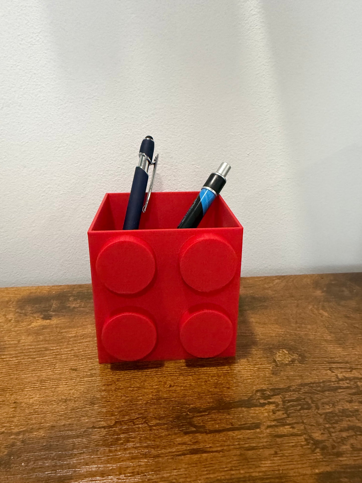 Pot à crayons inspiré de Lego