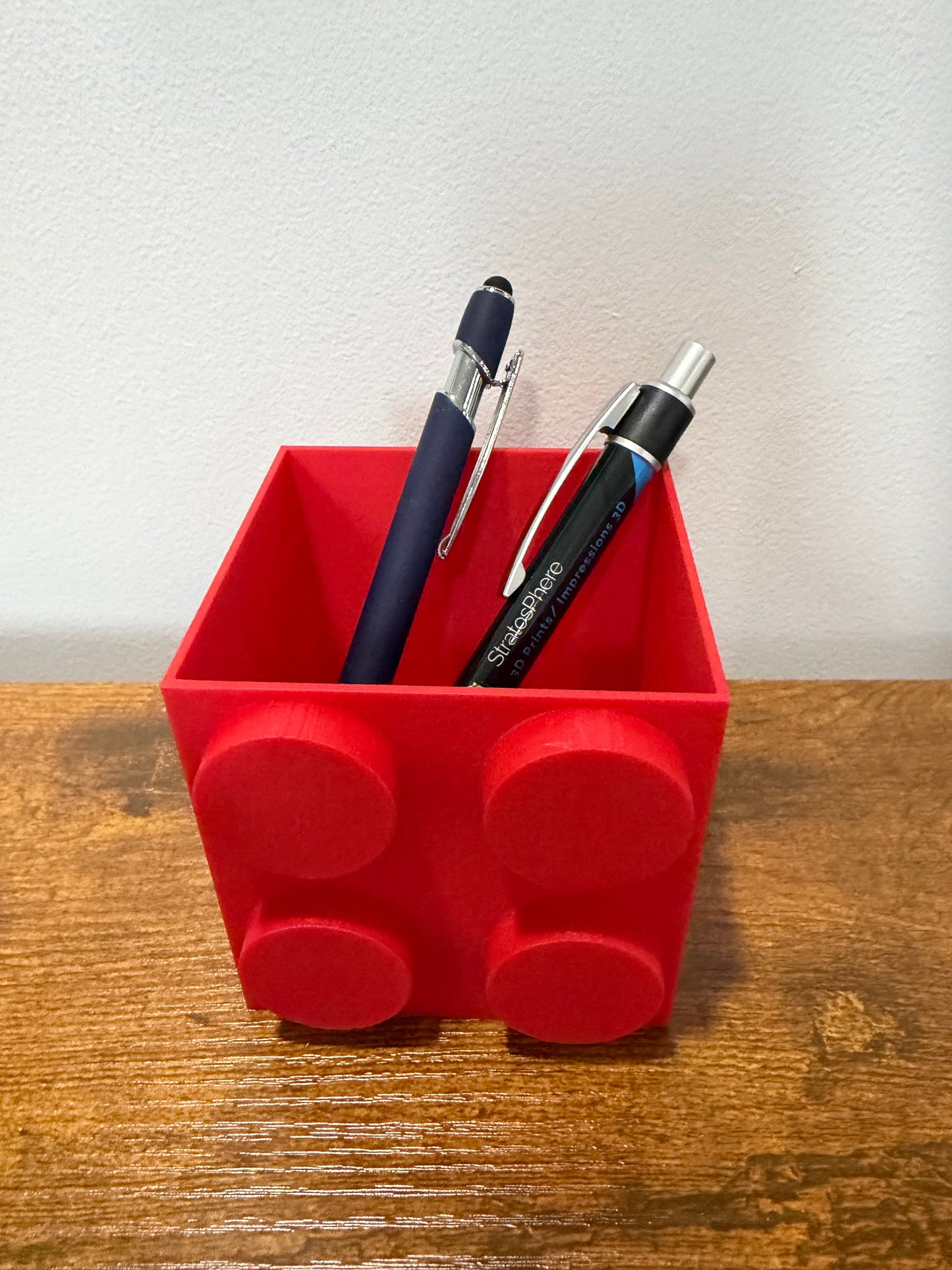 Pot à crayons inspiré de Lego