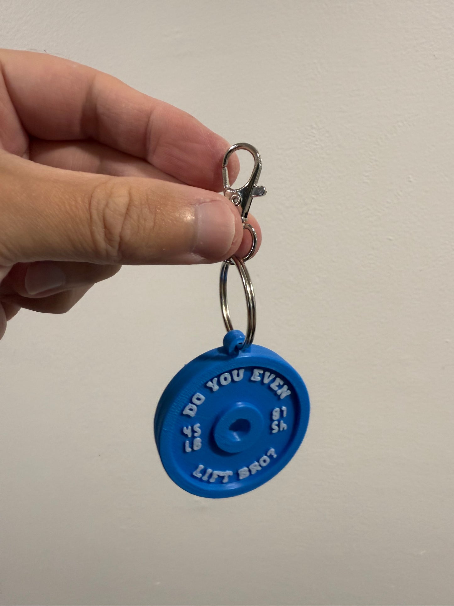 Porte-clés mini disque de poids : Motivation musculation, Cadeau haltérophilie, Achetez-en 2, le 3ème GRATUIT