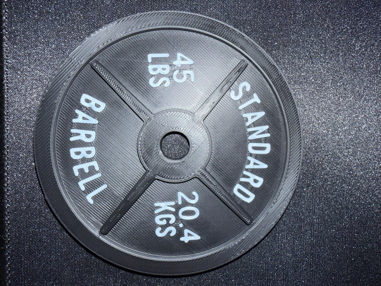 Ensemble de sous-verres haltères (lot de 4) - Cadeau pour amateur de gym, Décoration de fitness