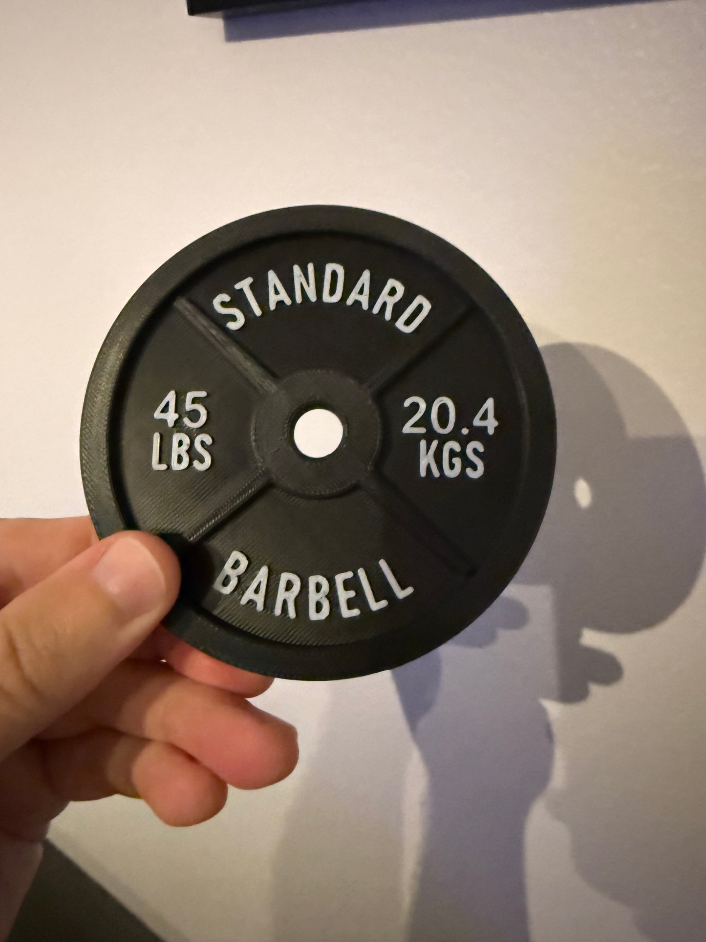 Ensemble de sous-verres haltères (lot de 4) - Cadeau pour amateur de gym, Décoration de fitness
