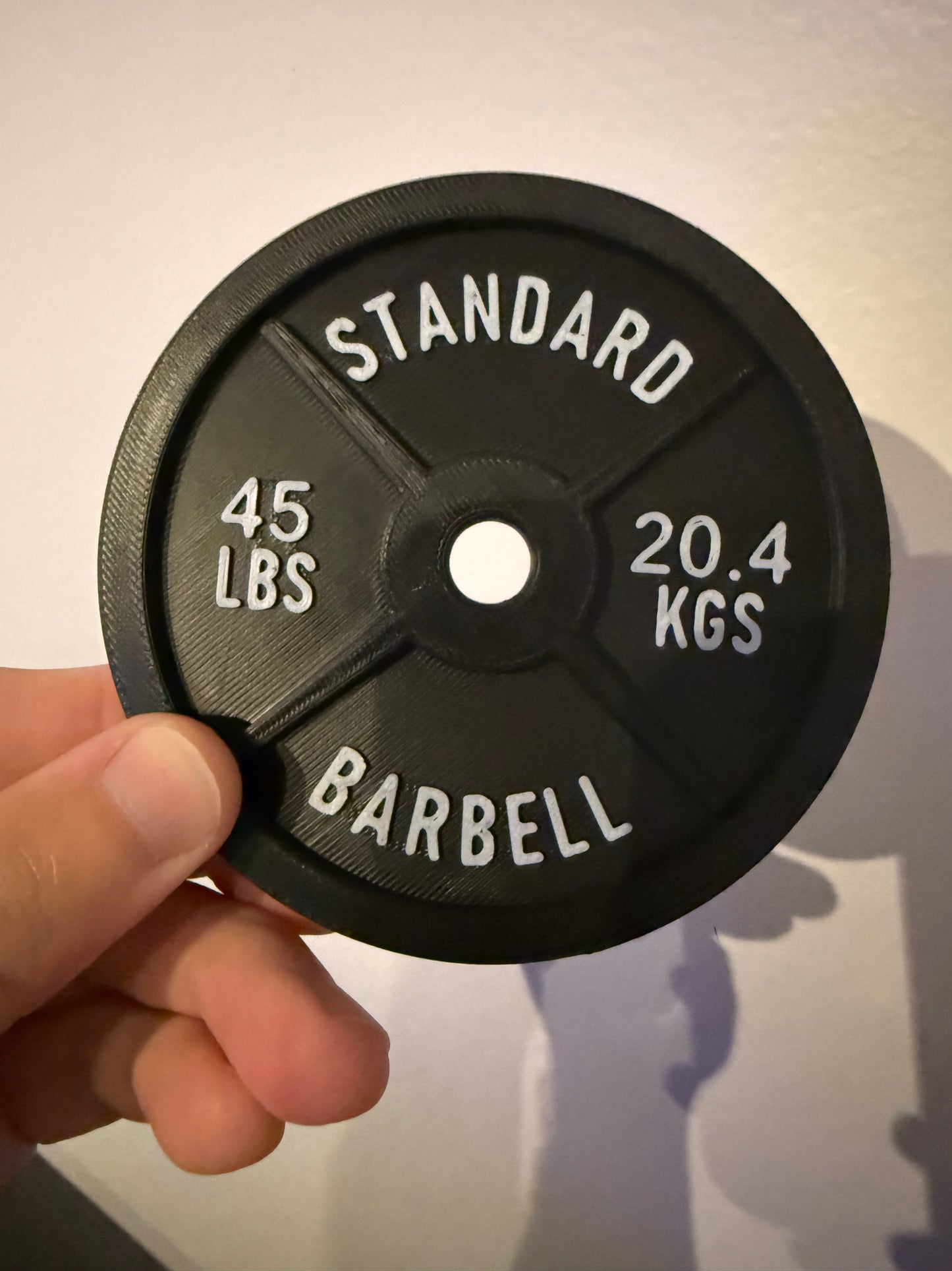 Ensemble de sous-verres haltères (lot de 4) - Cadeau pour amateur de gym, Décoration de fitness