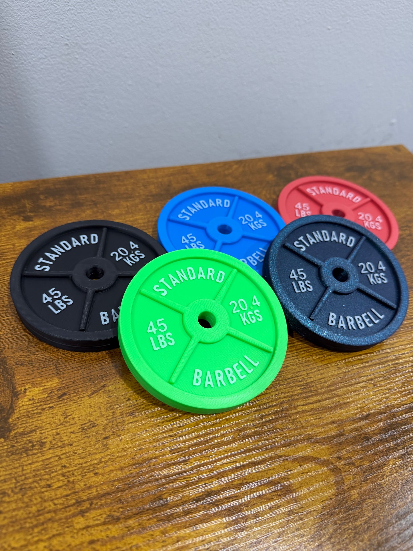 Sous-verre haltère double face - Cadeau pour les passionnés de gym, Décoration de fitness