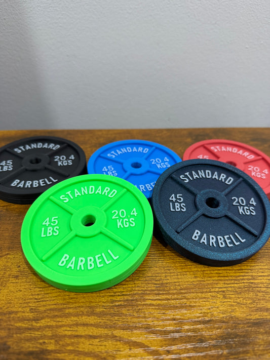 Sous-verre haltère double face - Cadeau pour les passionnés de gym, Décoration de fitness