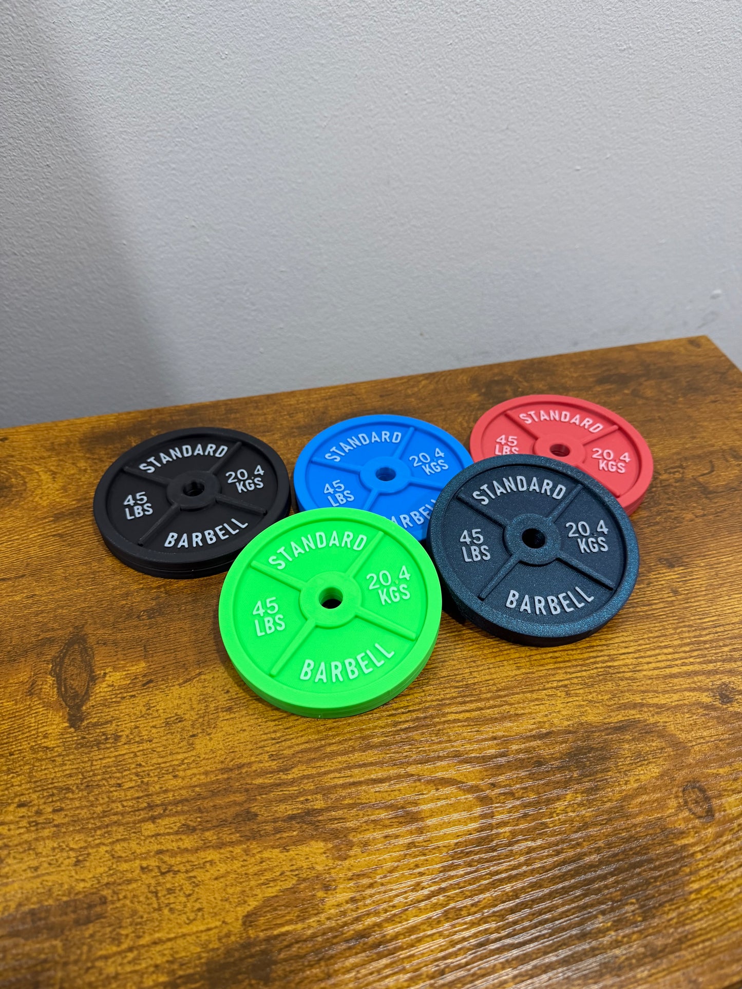 Sous-verre haltère double face - Cadeau pour les passionnés de gym, Décoration de fitness