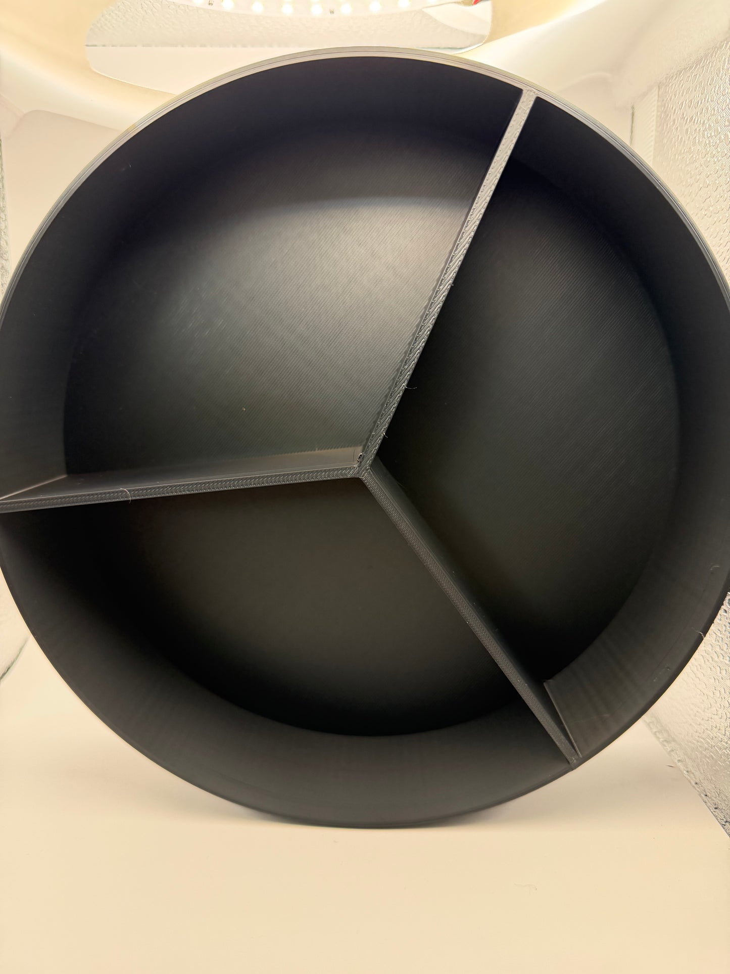 Hockey Puck Snack Bowl – 3D Printed Sports Gift for Game Night & Man Cave
