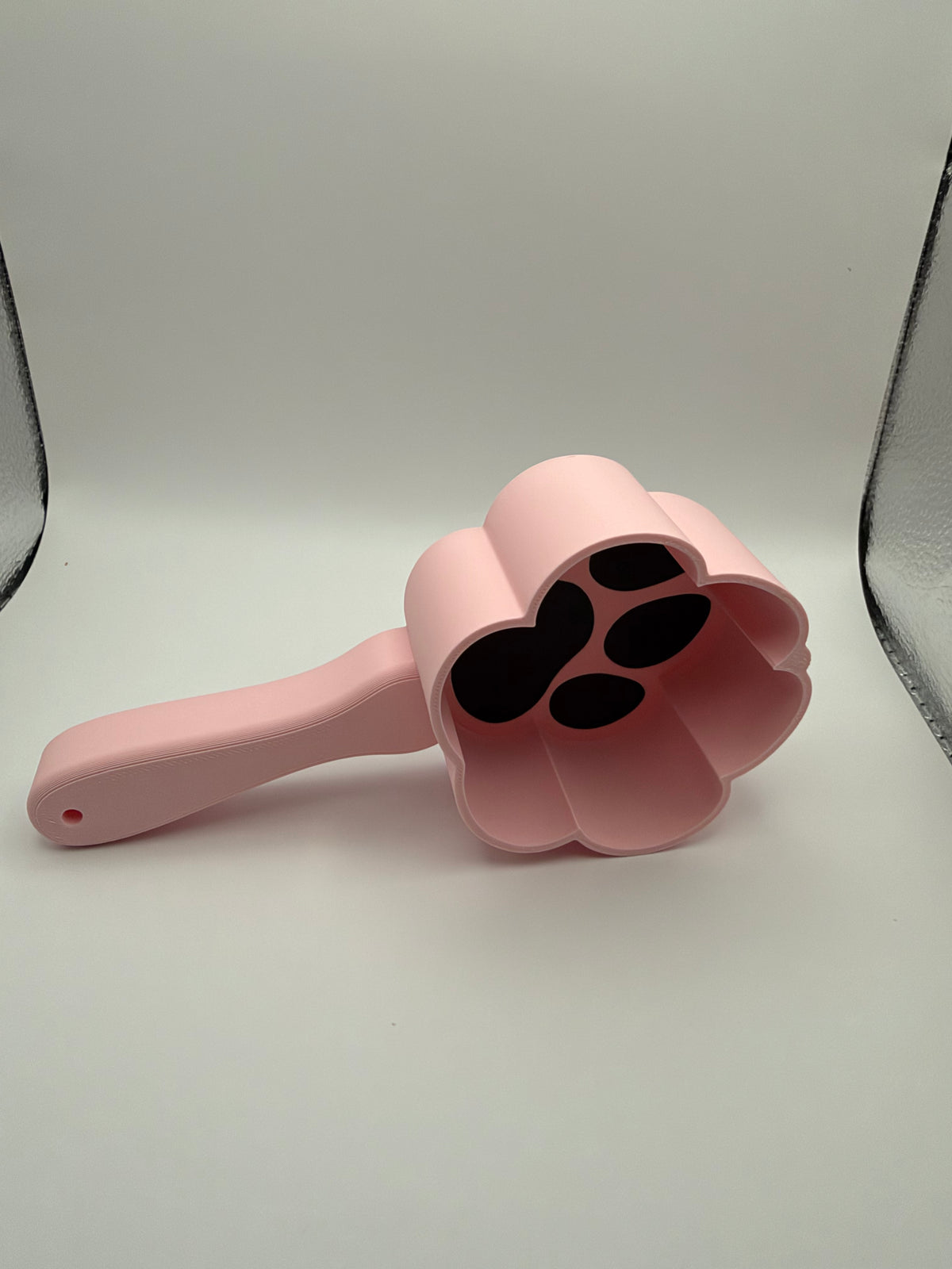 3D Printed Pet Food Scooper • Paw Print Scoop with Handle • NON TOXIC MATERIAL